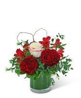 Red Romance Flower Arrangement