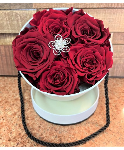 Red Rose Box Small Rose Box