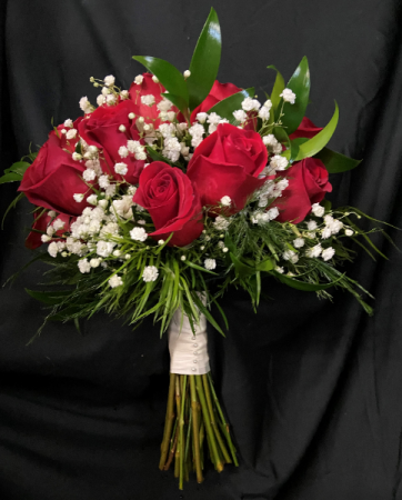 Red Rose Bridal Bouquet Bridal Bouquet