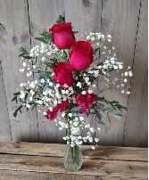 red rose bud vase Vase