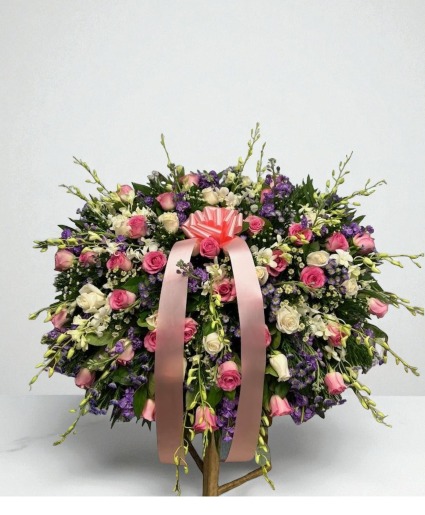 Purple pink mix Casket 