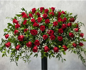 Red Rose Casket Spray 