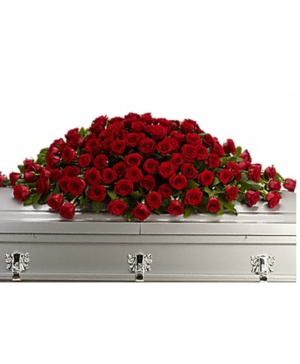 Red Rose Casket Spray Casket Spray 