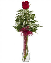 Red Rose Classical Vase arrangement 