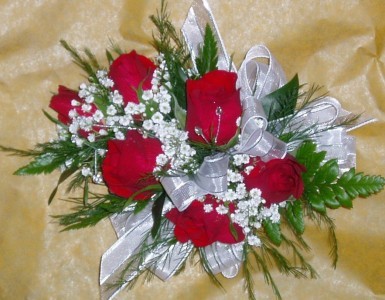 Red Rose Corsage Prom Corsage