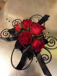 Red Rose Corsage Corsage