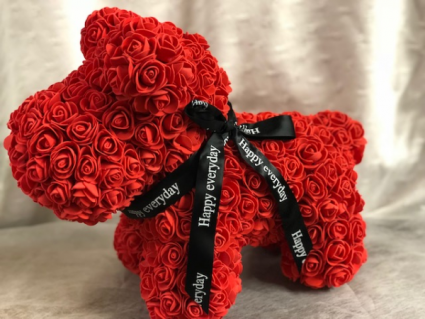 Red Rose Dog