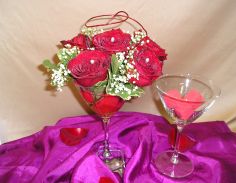 RED ROSE MARTINI Margot's Special (Local only)