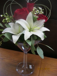 Red Rose Martini