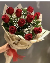 Red Rose Presentation  