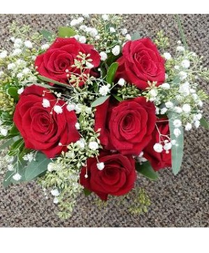 Red Rose Prom Hand Tied FHF-P69 Pick up only 