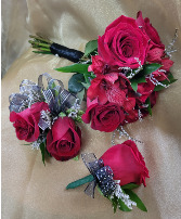 Red Rose Prom Set 