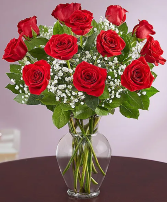Red Rose Romance fresh flowers