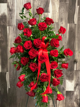 Red Rose Spray  in Cleveland, TX | EASY STREET FLORIST