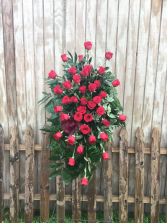 Red Rose Standing  Spray