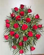 Red Rose Standing Spray 