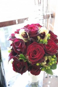 RED ROSE WITH ACCENTS BOUQUET