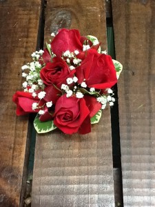 Red Rose Wrist Corsage Corsage