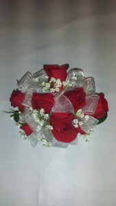 Red Rose Wrist Corsage Wrist Corsage