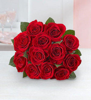 Red Roses, 12 or 24  0r 36 Stems. Hand Bouquet 