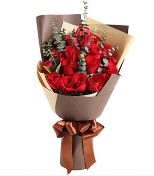 Red Roses Bouquet 