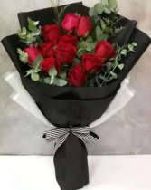 Red roses bouquet  