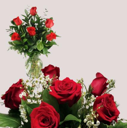 Red Roses- 1/2 Dozen