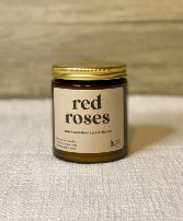 Red Roses- Candle 