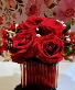VALENTINE'S SPECIAL Red roses in a cube