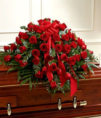 red roses (or select color) sympathy