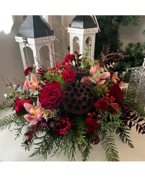 Red Royal Centerpiece  