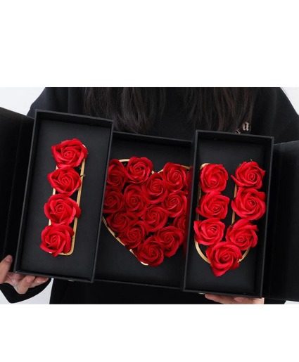 RED SECRET I LOVE BOX  Valentine's