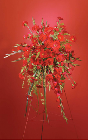 Red Standing Spray SF 71-31
