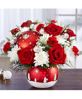 Red Starry Night Ornament Bouquet Christmas Ornament Bouquet