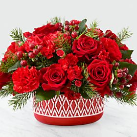 Red table piece