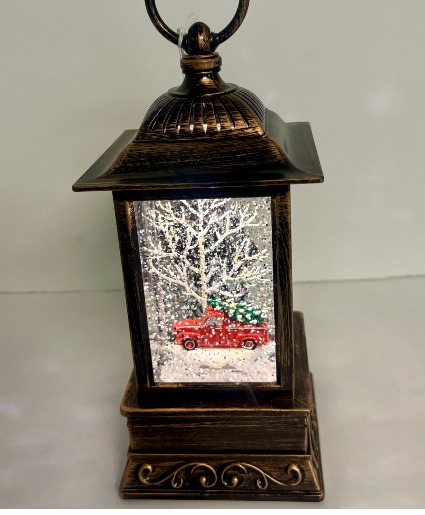 Red Truck Snowglobe  NFS-RTSG