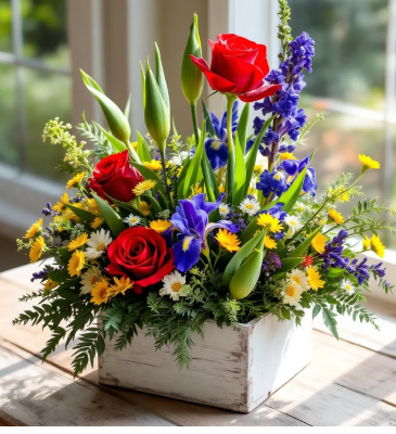 Red Velvet Enchanted Design in Colorado Springs, CO | Enchanted Florist II