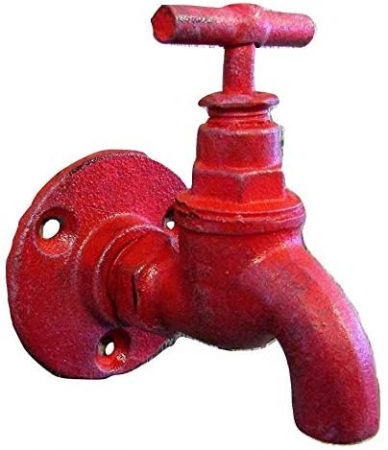 Red Water Tap Hook