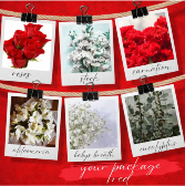 Red Wedding DIY Package Wedding Florals
