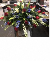 Red , white and blue 