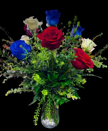 Red, White and Blue   in Yukon, OK | Floral 23