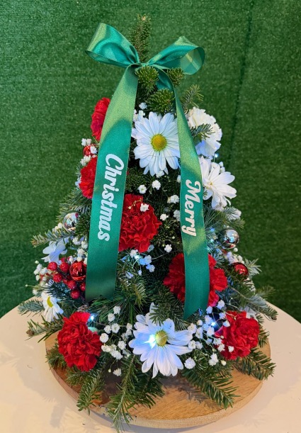 Red & White Christmas Sparkle Christmas