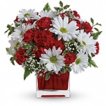 Red & White Delight Floral Bouquet