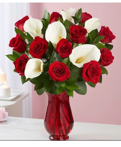 Red & White Elegance