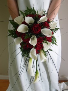 Red & White Elegant Bouquet 