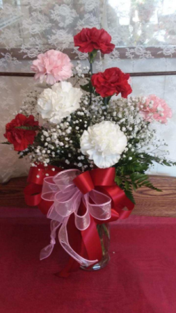 12 Carnation Arrangement