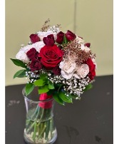 RED & WHITE PROM PRINCESS PROM
