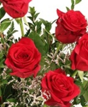 Red Wrist Corsage Prom