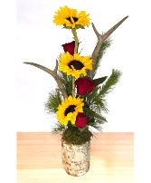 Redneck Love Vase Arrangement