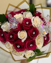 Red&White Boquet 